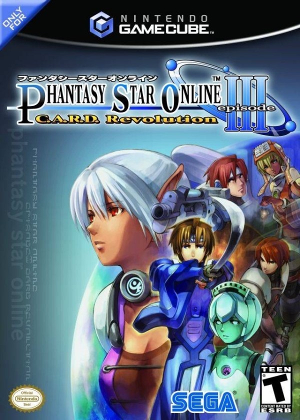 Screenshot-titre du test de Phantasy Star Online Episode III: C.A.R.D. Revolution