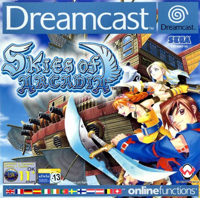 Screenshot-titre du test de Skies of Arcadia