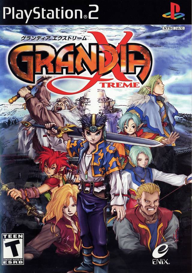 Screenshot-titre du test de Grandia Xtreme