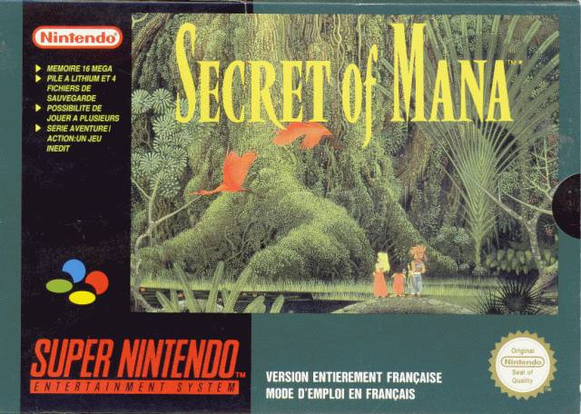 Screenshot-titre du test de Secret of Mana (Seiken Densetsu II)